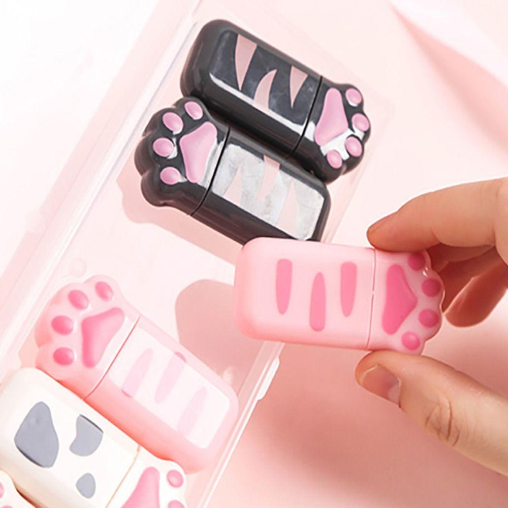 Nanas Koreksi Tape Portable Mini Tape Perekat Kreatif Alat Tulis Hadiah Promosi Cakar Kucing