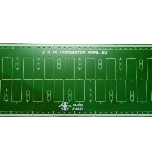 PCB 2x14 TRANSISTOR FINAL JALUR GARIS 2U PA-053