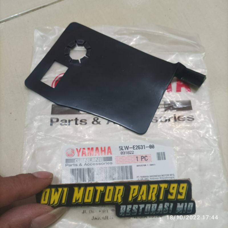 DEFLEKTOR 1 FLAP KARET DAMPER COVER MESIN NOUVO Z NUVO LELE ORIGINAL YAMAHA