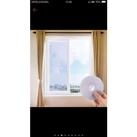 Murah - Tirai Jendela Anti Nyamuk Dan Debu
