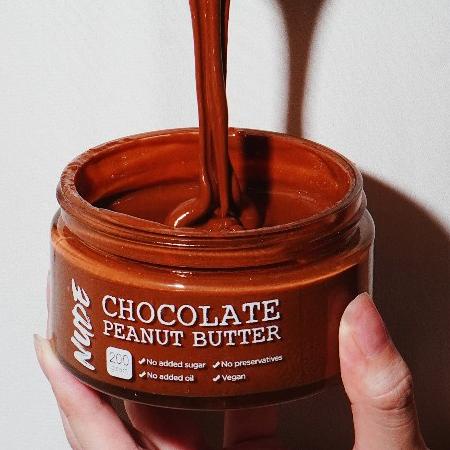 

EXCLUSIVE!NUDE Chocolate Peanut Butter 200g - Unsweetened Selai Kacang dengan Dark Chocolate Vegan Diet Spread|SQ3