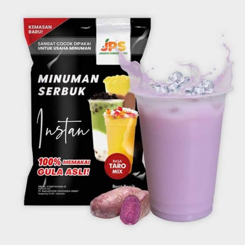 

JPS bubuk minuman Taro mix gula 1 kg di denpasar bali