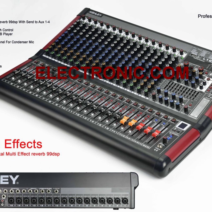 mixer ashley L16PRO L 16 PRO L16 PRO original garansi 1 tahun