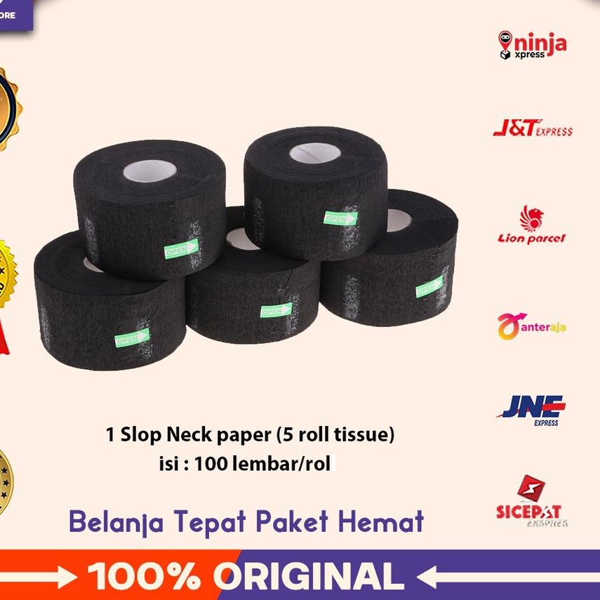 COD✔️Tisu Leher Barbershop Neck Paper Alat Cukur Pangkas Rambut Salon Tissu Tissue|SQ9