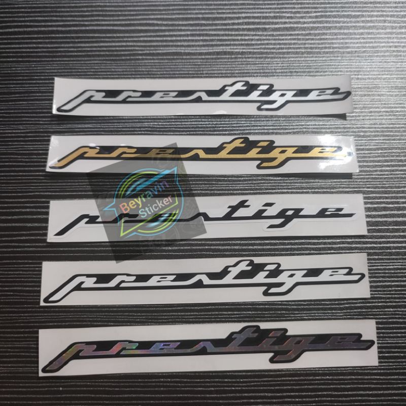 STICKER PRESTIGE CUTTING