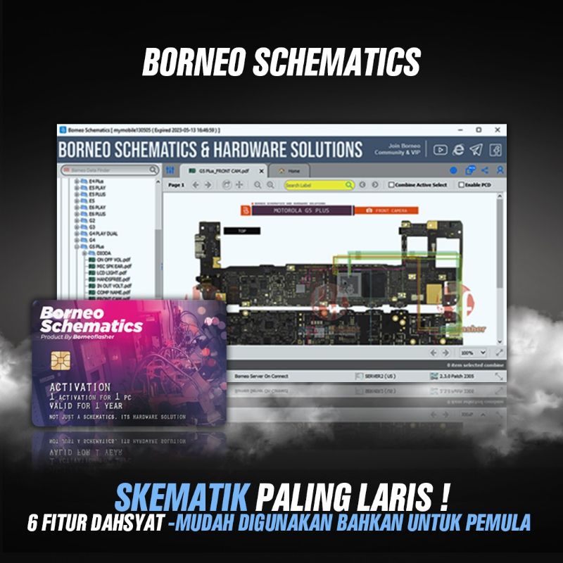 Schematic Borneo Double PC (12 Bulan)