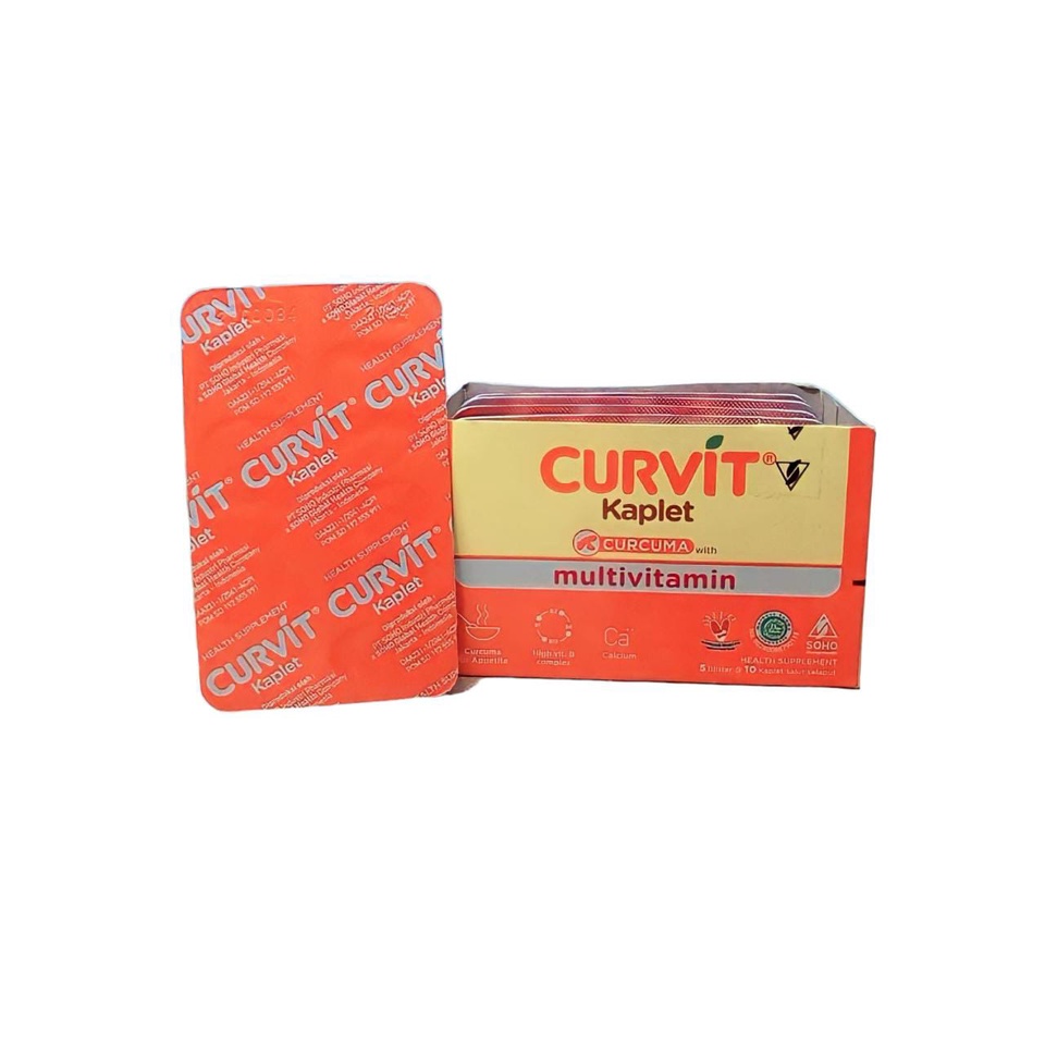 CURVIT TABLET / Multivitamin / Penambah Nafsu Makan