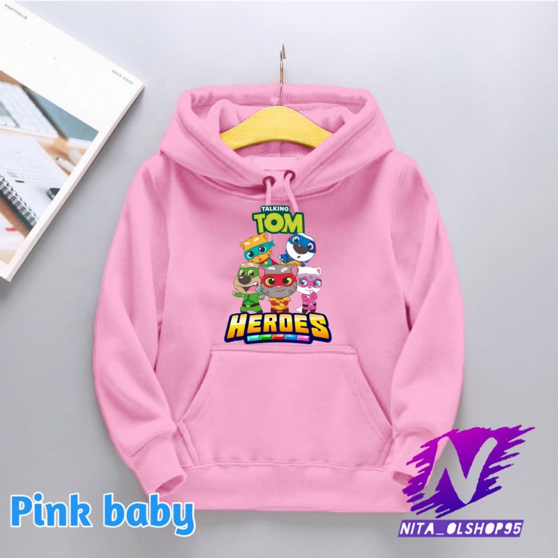 talking tom heroes hoodie anak talking tom heroes hoodie my talking tom