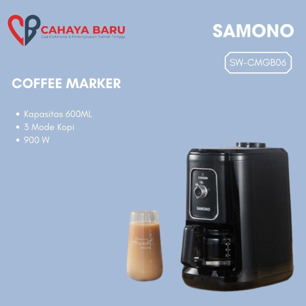 SAMONO COFFEE MAKER SW-CMGB06