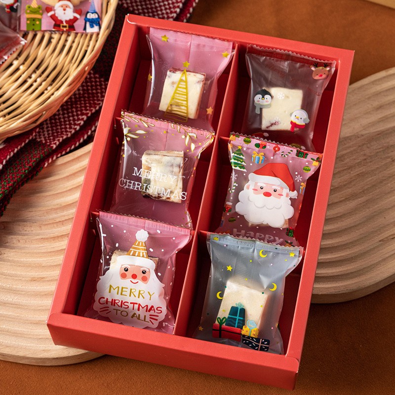 

DY PACK PLASTIK SEALER NASTAR COOKIES LUCU SANTA CHRISTMAS 7x10