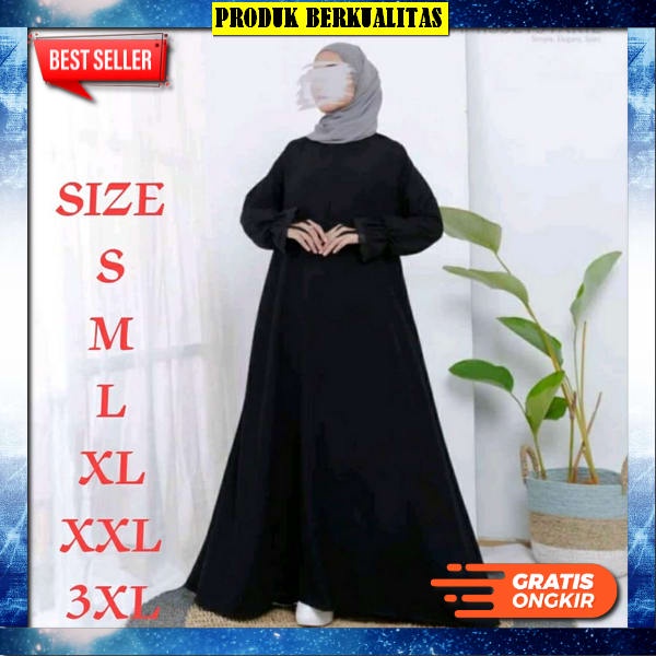 Gamis Dress Terbaru Fashion Muslim Gsmis Fashion Muslimah Syarii Gamis Remaja Kekinian Korean Style 