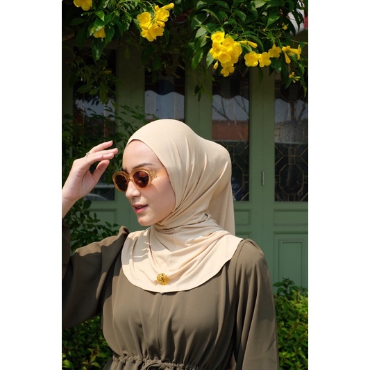 Ounadoutfit BERGO NADINE instan | bergo premium | bergo instan | hijab instan | bergo kaos polos | bergo turki | hijab malay