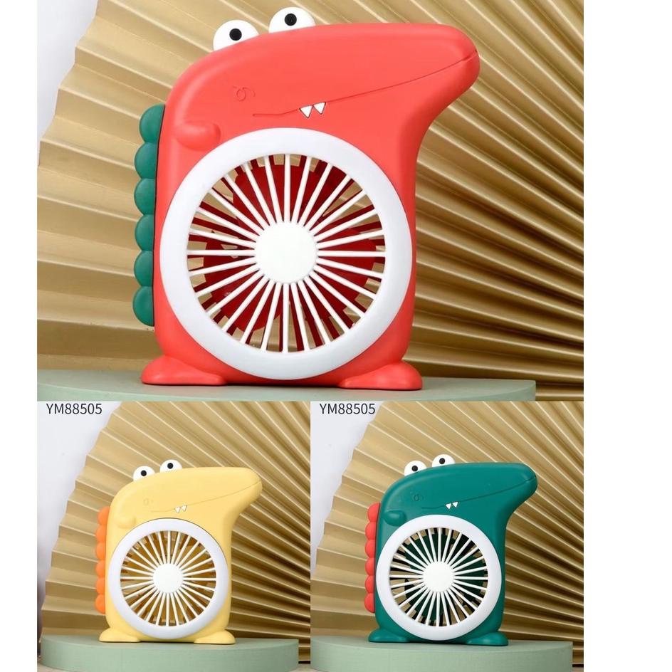 Sale Kiseki Mini Fan Ym-88505/Ym-88506 Kipas Angin Mini Model Karakter Rechargeable