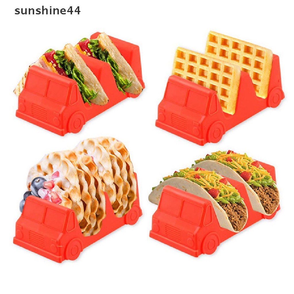 Sunshine Rak Stand Holder Taco Bahan Plastik Untuk Oven