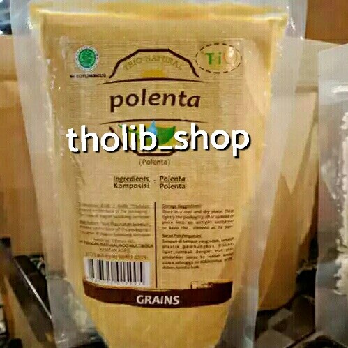 

Tepung Trio Natural Polenta Coarse Grains 500Gr