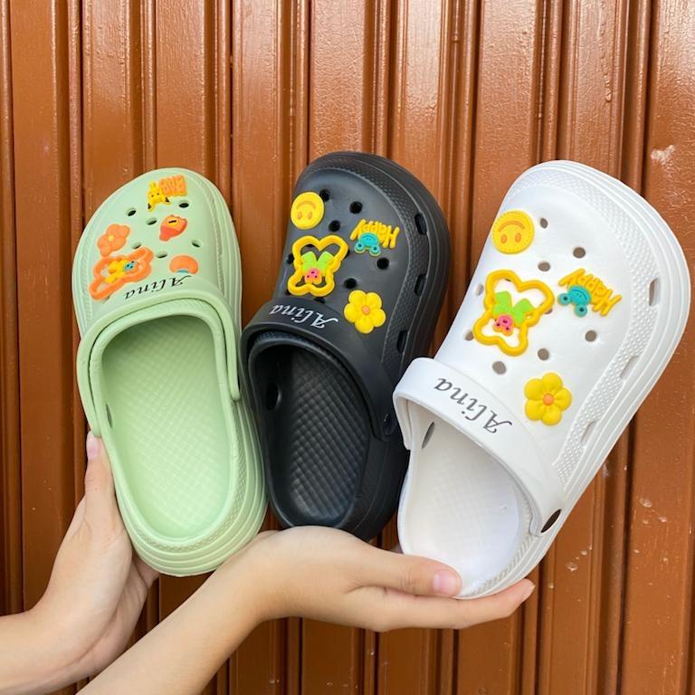 Sandal Jelly BAIM Tebal PIKACHU Import