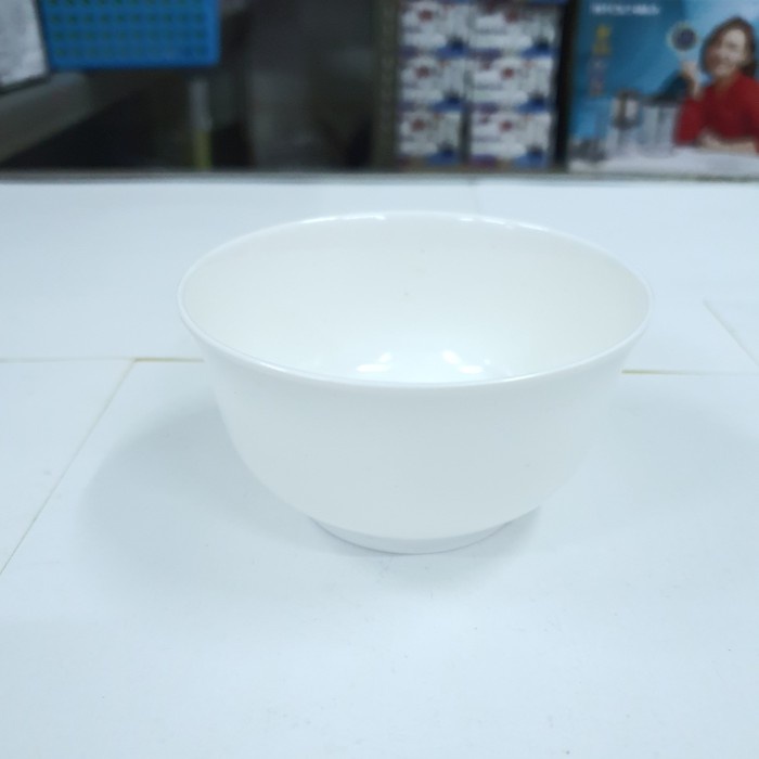 Mangkok Melamin Kaki 4 inch Mei Shing Diameter 9cm Tinggi 5cm