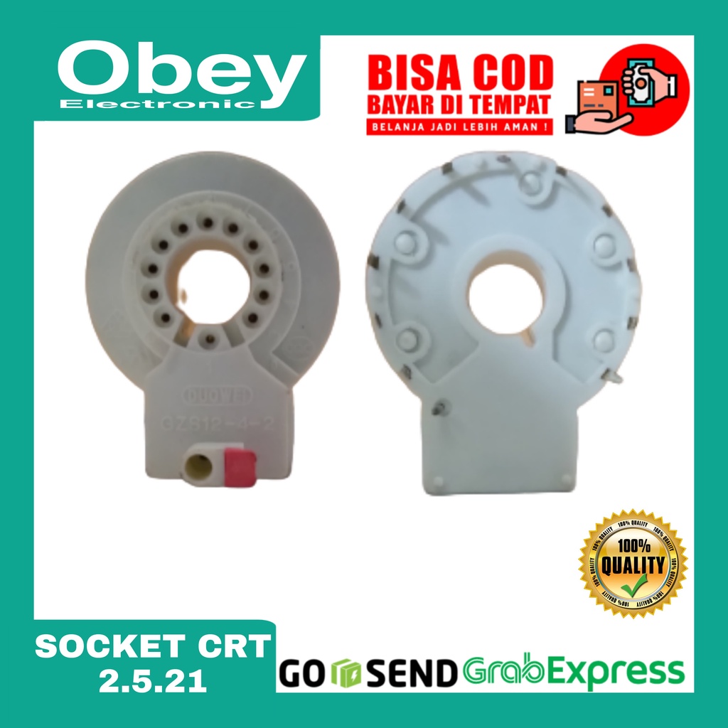 SOKET CRT 11 PIN GZS12-4-2