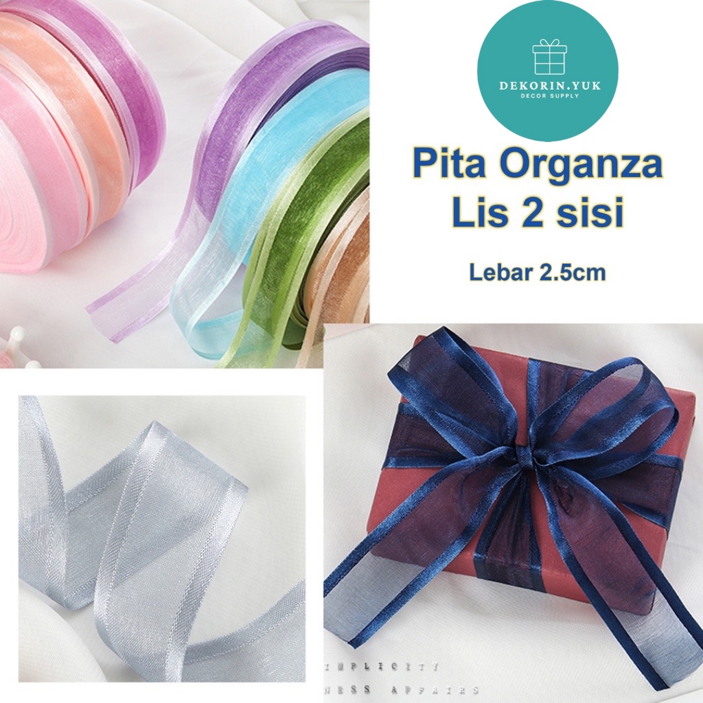 

PITA ORGANZA LIS DUA SISI PITA KADO PITA BUKET PITA BUNGA
