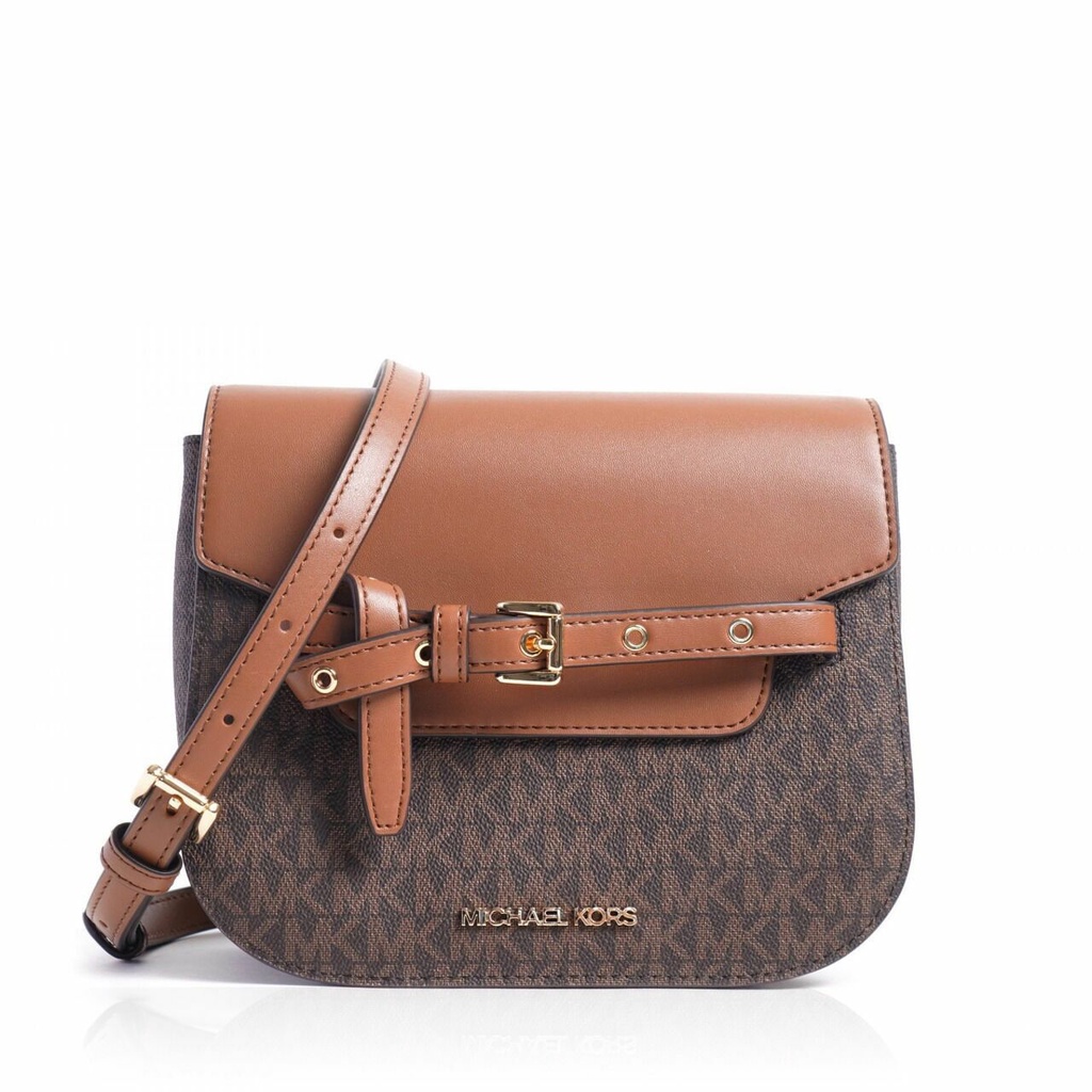 Tas Selempang Wanita MK Emilia Saddle Small Crossbody