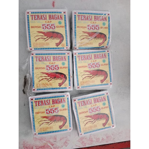 

Terasi Bagan Cap 555 Berat - 200 Gram