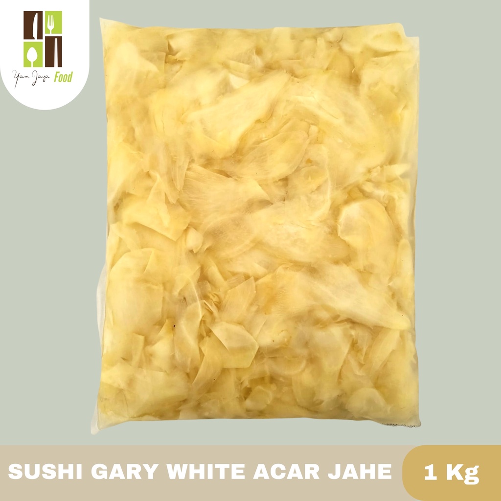Sushi Gary White Acar Jahe [1kg/ 250 Repack]