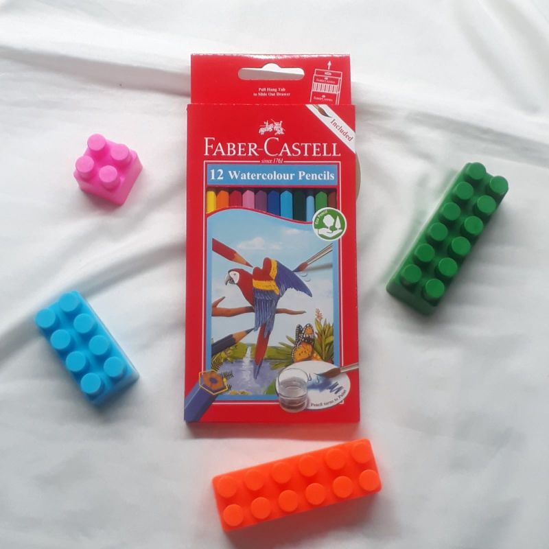 

Pensil Warna Faber Castell Water Colour 12 Warna Panjang 18cm