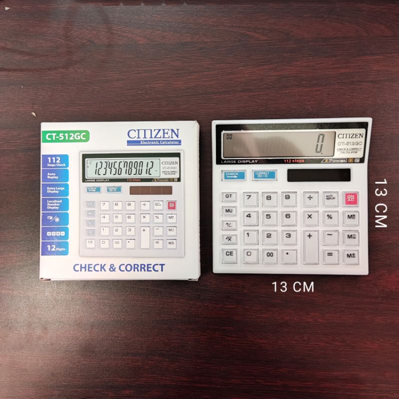 

Kalkulator Calculator CT 512 GC (12 digit )