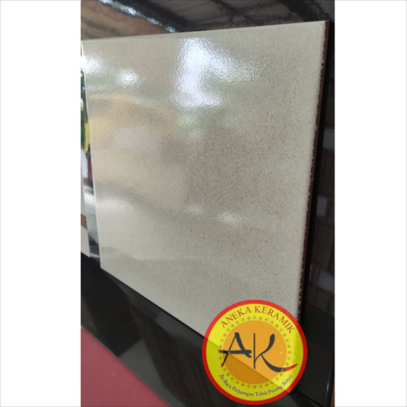 Keramik Lantai Ruangan Motif Granit/Granite Glossy Kilap 40x40 Selena Beige