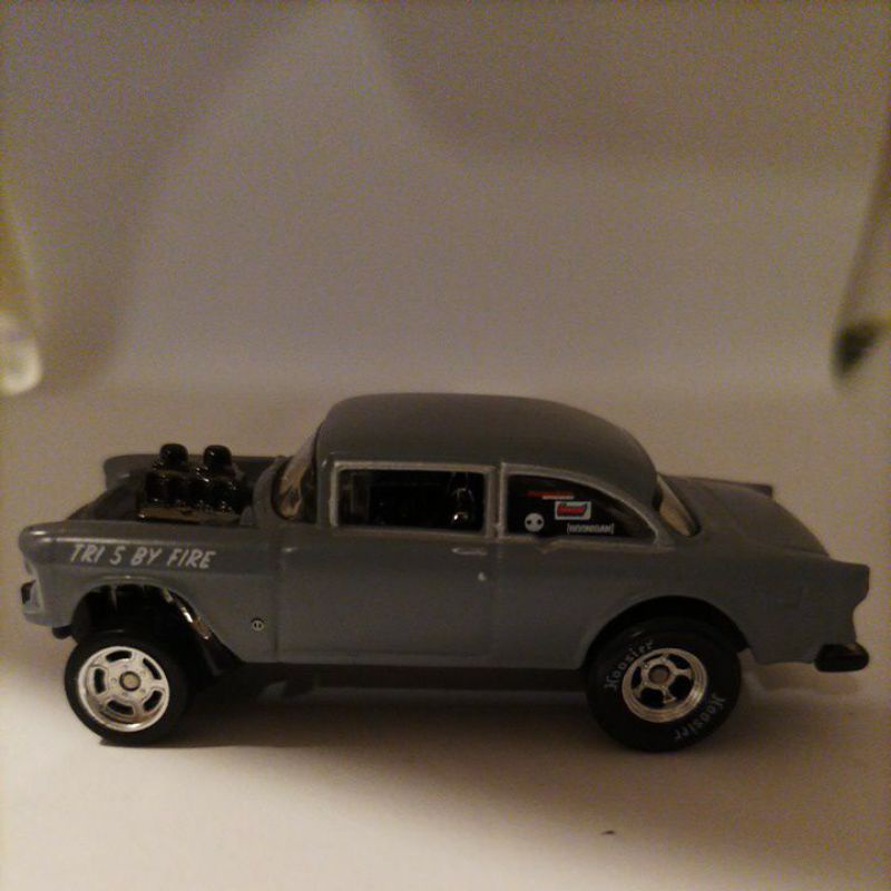 Hotwheels 55 Bel Air Gasser Hoonigan Loose