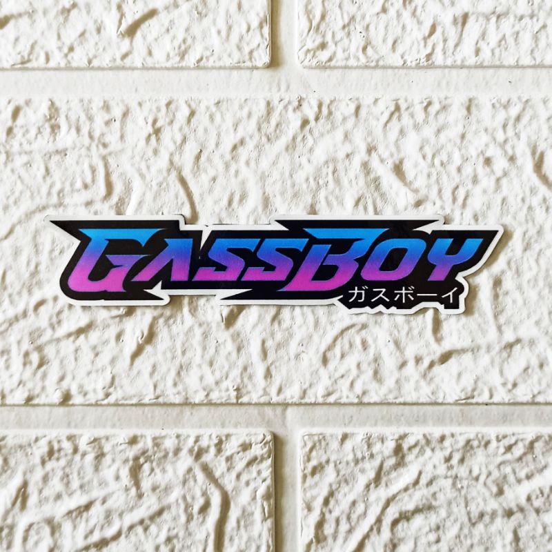 STIKER GASSBOY