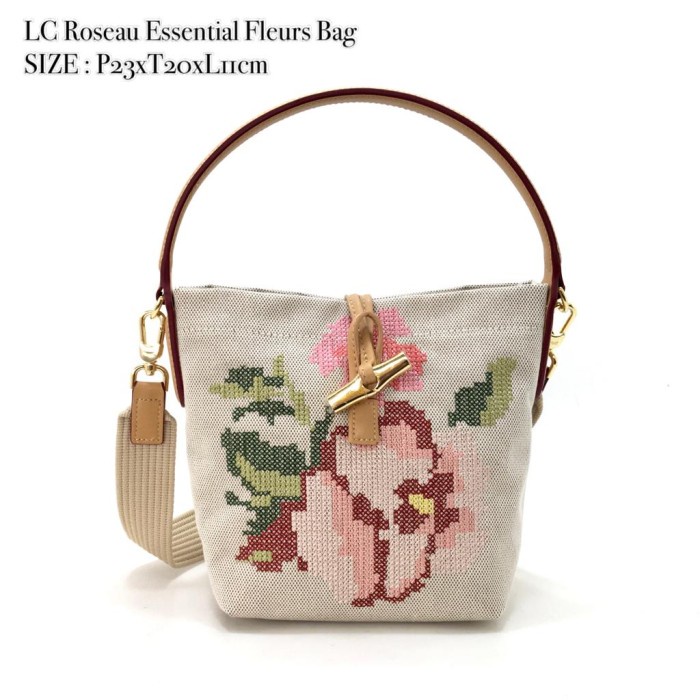 shoulder bag LC roseau essential fleurs bag