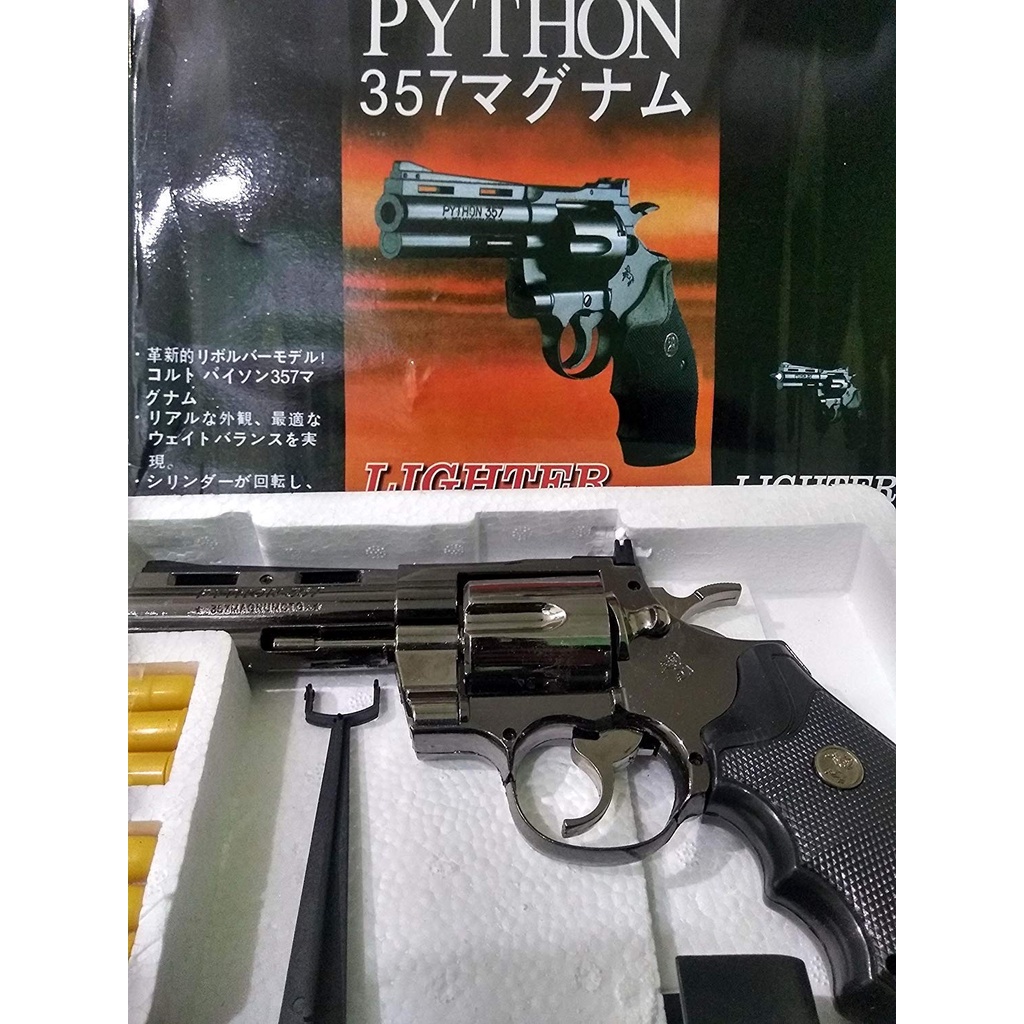 Korek Api Pistol Python 357 Besar - Pistol Lighter - Korek Pistol