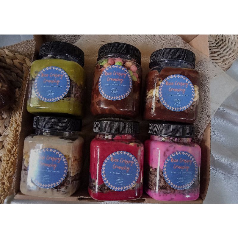 

TERLARIS!!! ‼️READYSTOK‼️ SIAP/LANGSUNG BISA DIMAKAN CHOCOLATE Rice CRISPY Crunchy crust in JAR 200ml (nyamnyam coklat lumer rice crispy viral)