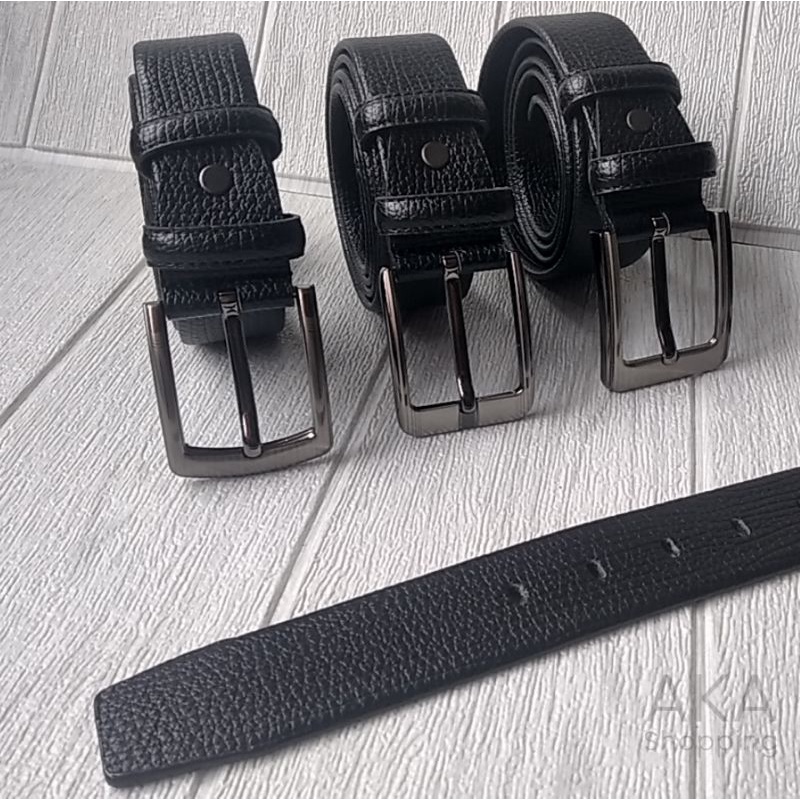 Ikat Pinggang Gesper Pria | Cobra Hitam