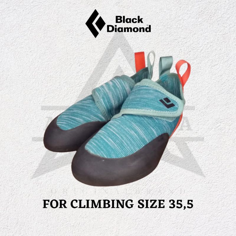 CLIMBING SHOES || BLACK DIAMOND || PANJAT TEBING || SIZE 35.5 || SECOND