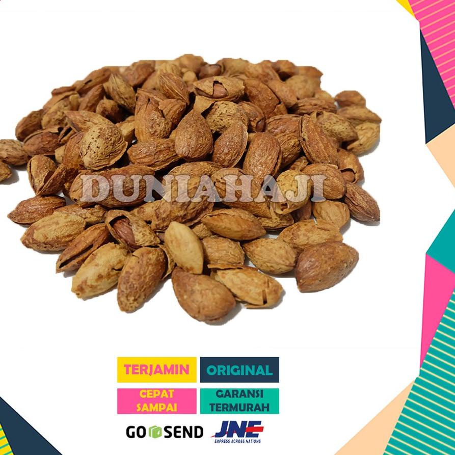 

PROMO HARI INI TERMURAH ALMOND 250GRAM Roasted Panggang / Kacang Cangkang Arab Rasa Susu/ Kacang Kulit Almond Milk flavour In Shell gas !!