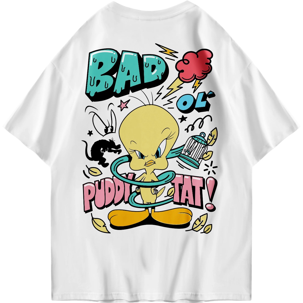 Firstlast Oversized Tshirt BAD | Kaos Oversize Pria dan Wanita