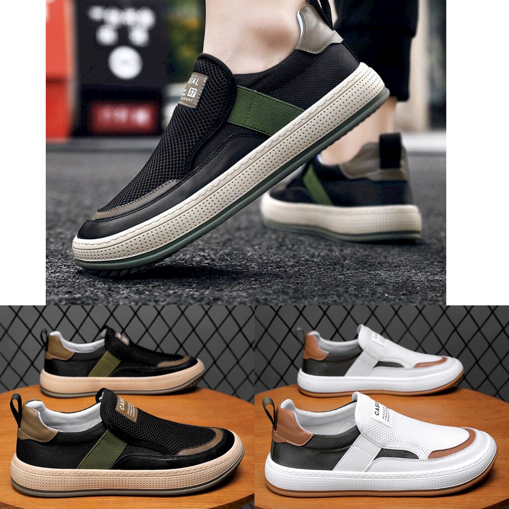 Sepatu Pria 01170700 Sepatu Slip On Pria Import Sepatu Kerja