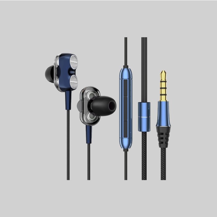 Rexus EP4 Earphone Gaming Dual Driver With Mic EP 4 Gaming Headset