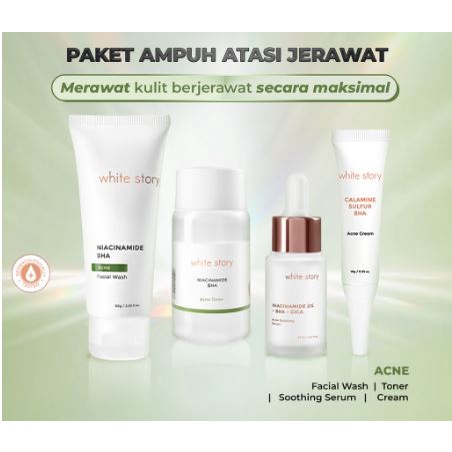White Story Paket Acne Lengkap