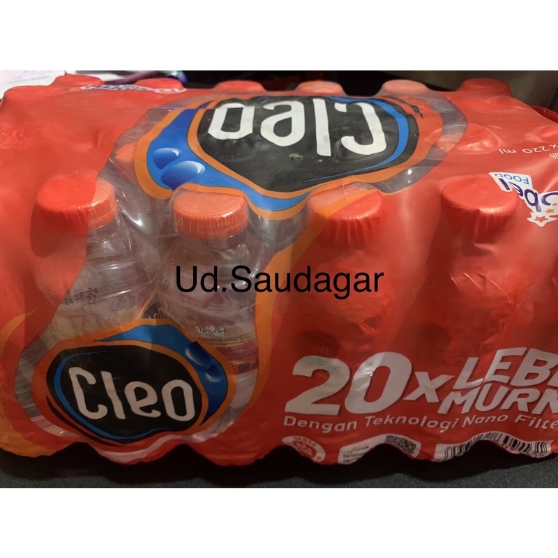 

Cleo Mini Smart 220ml 1 Pack isi 24 Botol