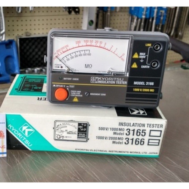 Kyoritsu 3166 Analogue Insulation Testers