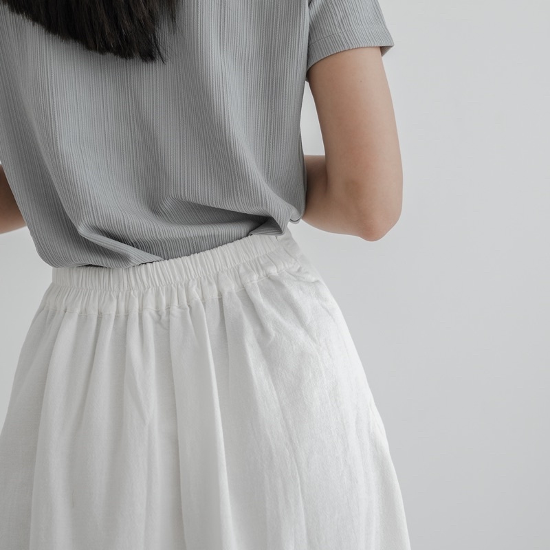 Beige Studio - Fiona Skirt / Rok Midi Wanita / Rok Maxi Wanita