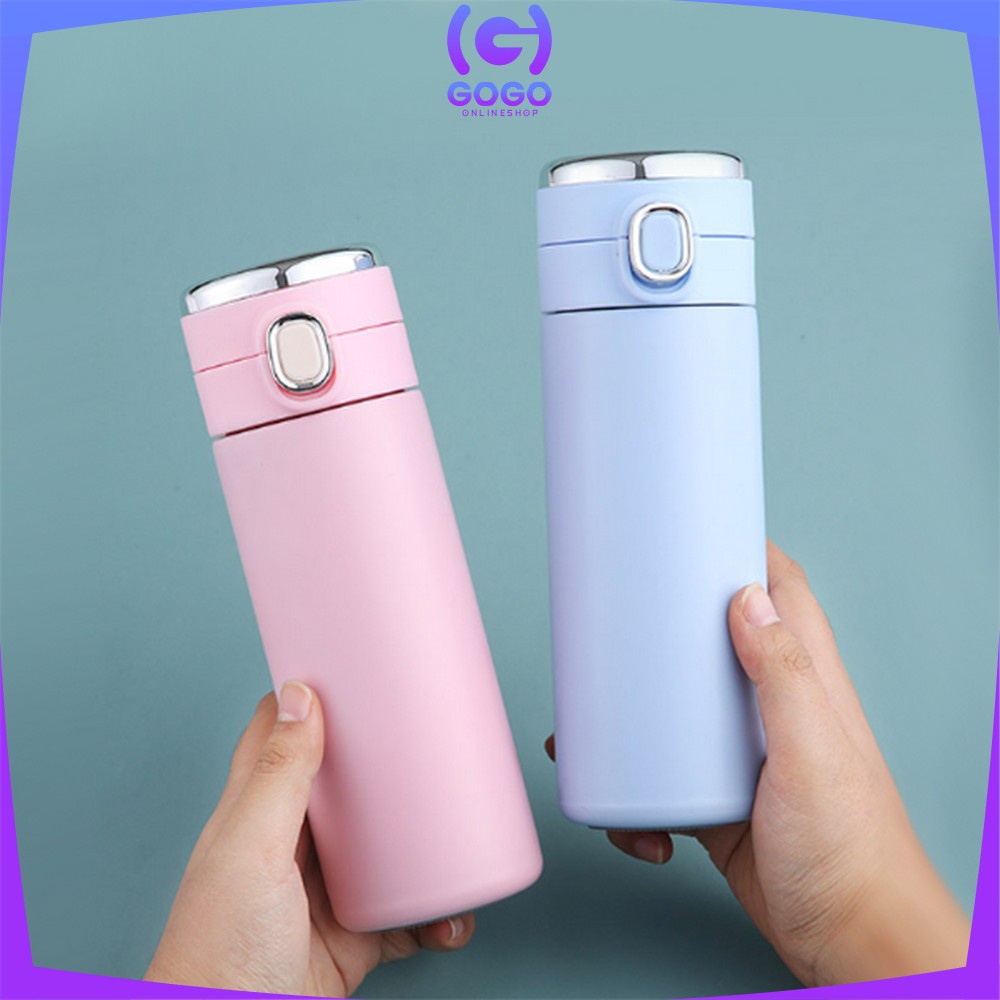 GOGO-C720 Termos Air Panas 420ML Botol Minum Vacuum Flask Digital Led Display Temperatur / Thermos Tumbler Stainless Steel Portabel Import