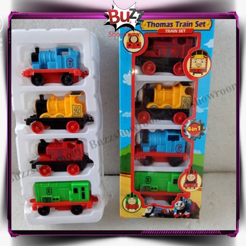 Train Play Set Tomas Mainan Anak Kereta Api Pullback