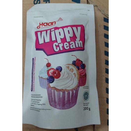 

HAAN WIPPY CREAM 200GR