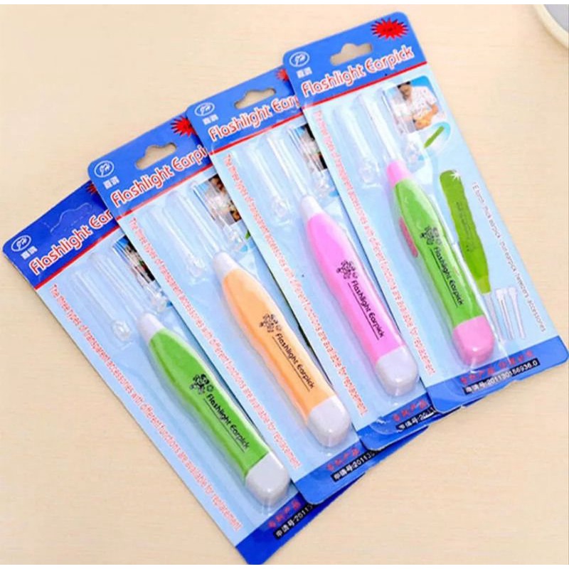 KOREK KUPING/TELINGA LAMPU LED