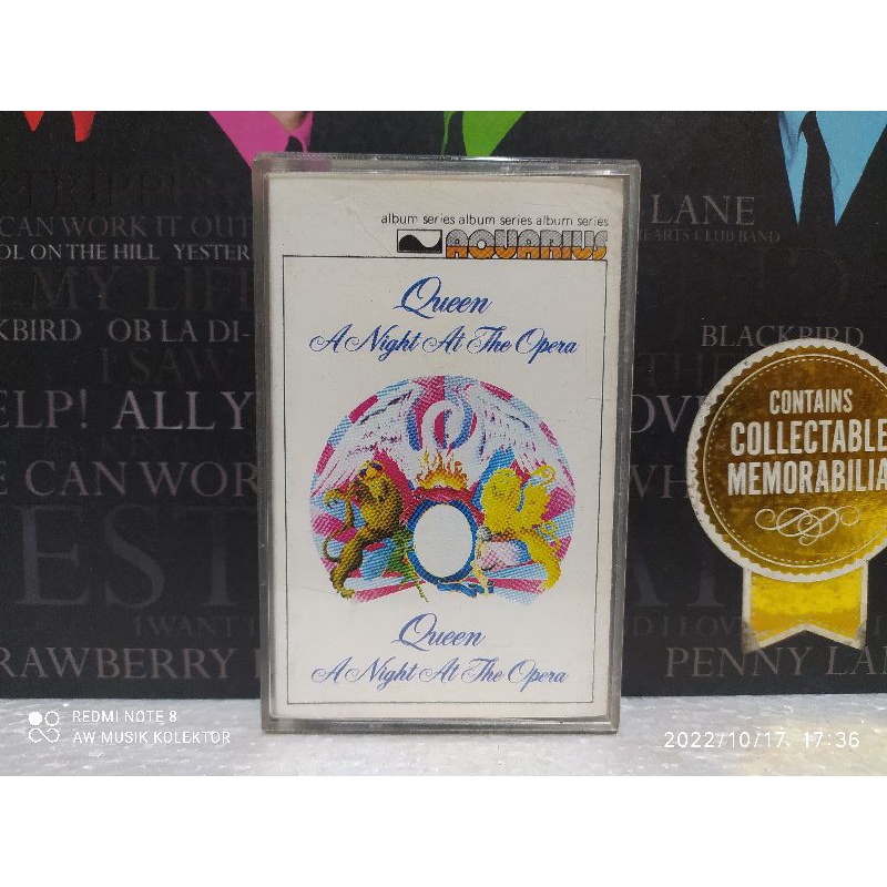 Kaset Pita : Queen - A Night At The Opera.