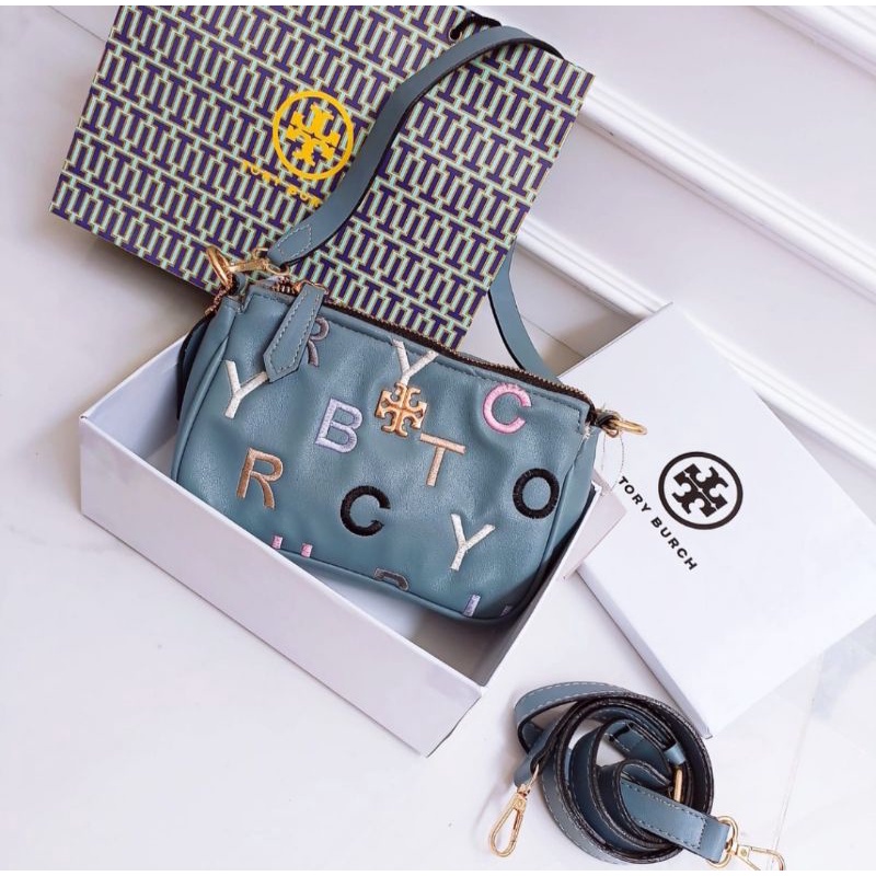 TAS TORY BURCH ALPHABET INCLUDE BOX (NEW)